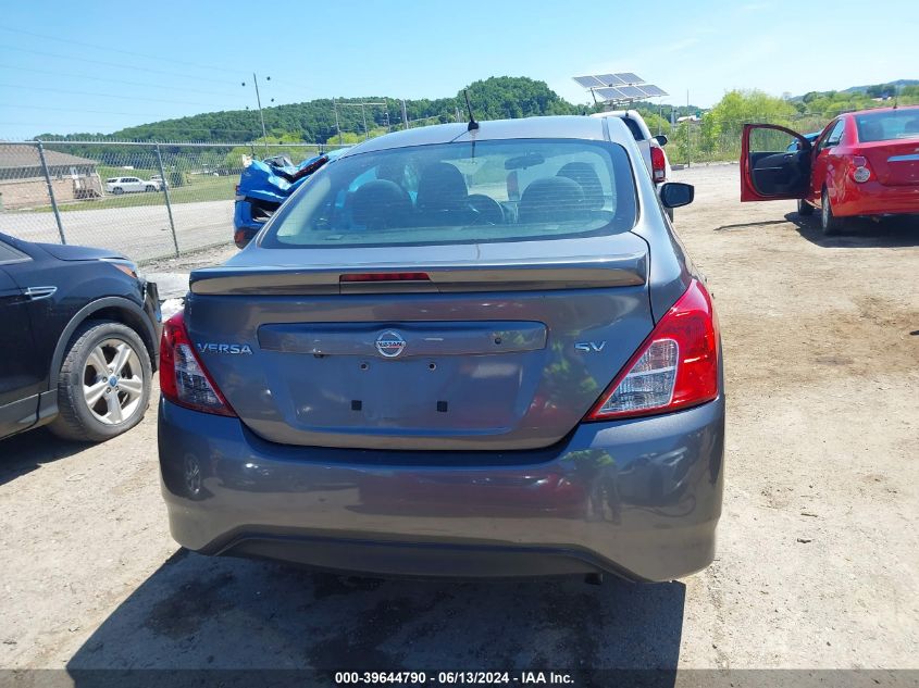 2019 Nissan Versa 1.6 Sv VIN: 3N1CN7AP6KL804329 Lot: 39644790