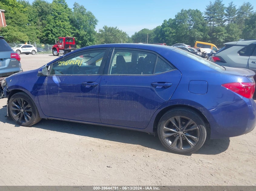 2017 Toyota Corolla Se VIN: 2T1BURHE7HC752006 Lot: 39644791
