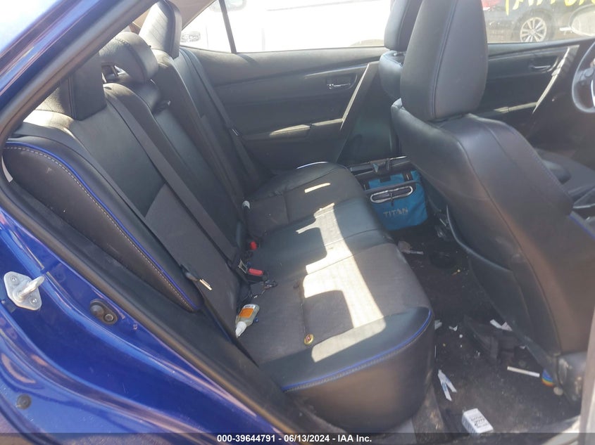 2017 Toyota Corolla Se VIN: 2T1BURHE7HC752006 Lot: 39644791