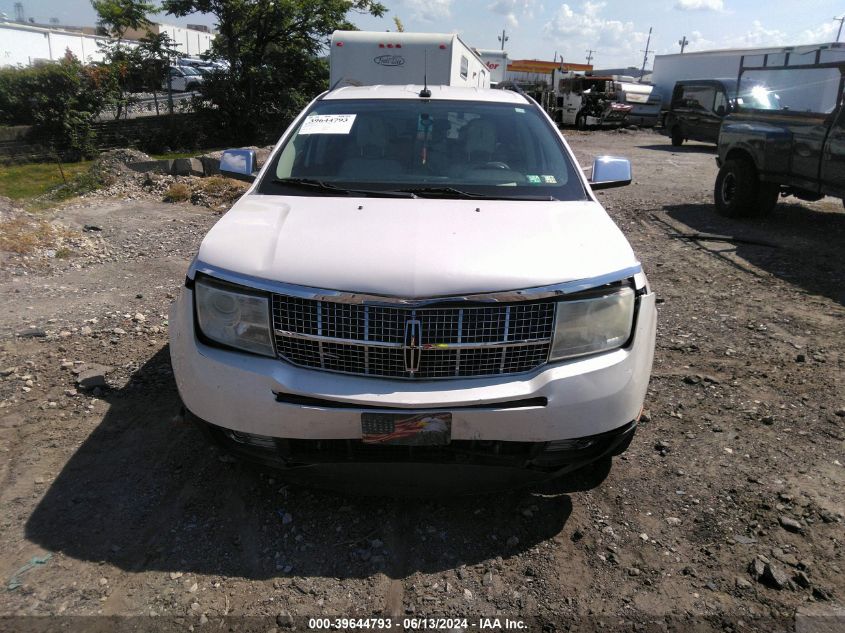 2010 Lincoln Mkx VIN: 2LMDJ8JC0ABJ09757 Lot: 39644793