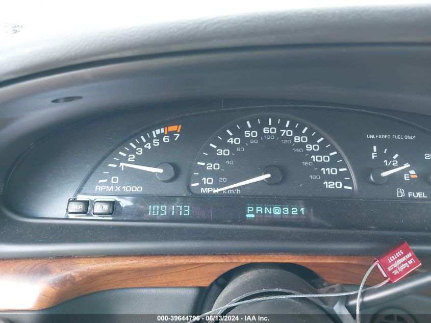1999 Oldsmobile Eighty-Eight Ls VIN: 1G3HN52K3X4816297 Lot: 39644796