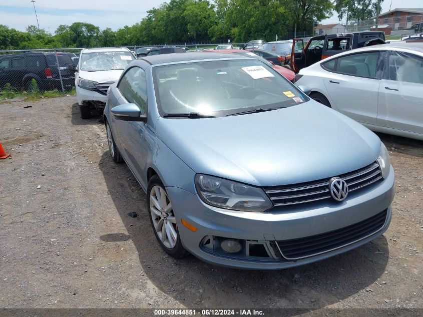 2012 Volkswagen Eos Komfort VIN: WVWBW7AH1CV003386 Lot: 39644851