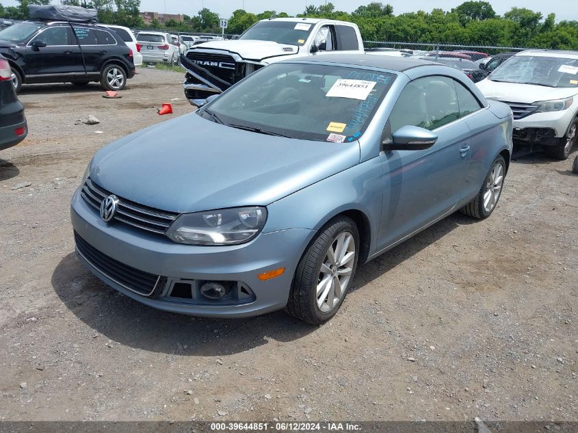 2012 Volkswagen Eos Komfort VIN: WVWBW7AH1CV003386 Lot: 39644851