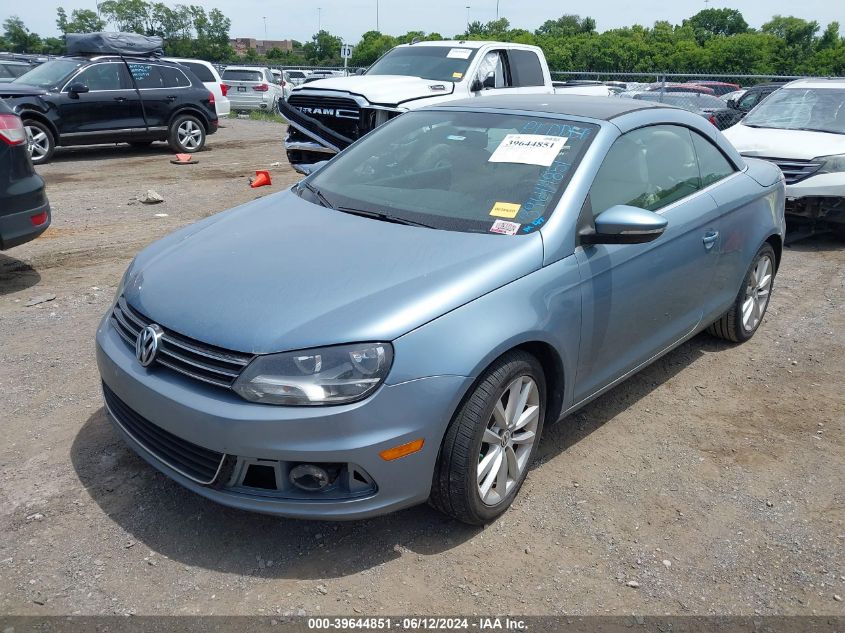 2012 Volkswagen Eos Komfort VIN: WVWBW7AH1CV003386 Lot: 39644851