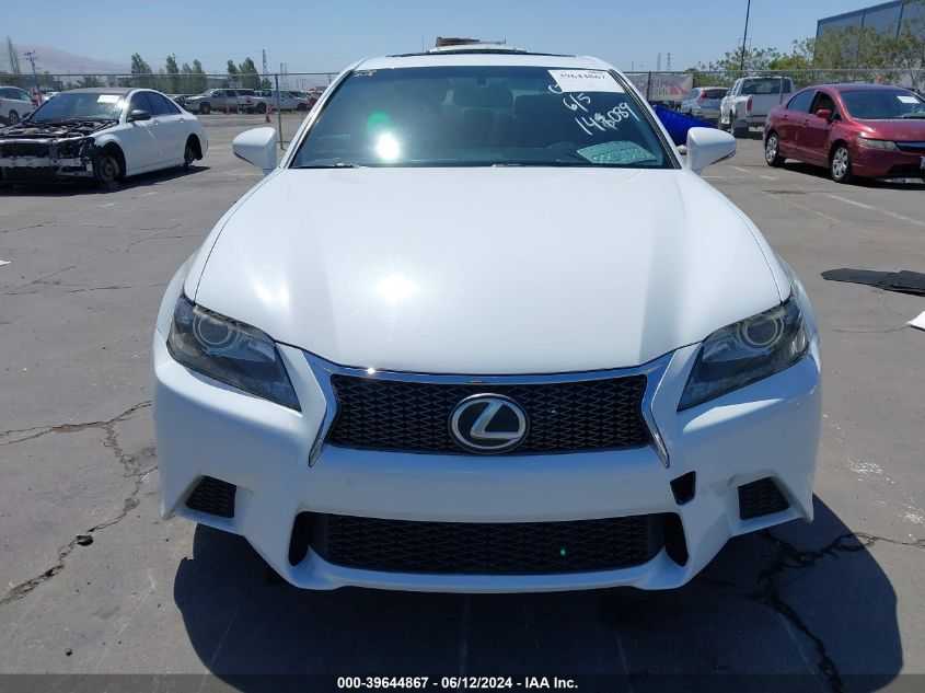 2015 Lexus Gs 350 VIN: JTHBE1BL1FA015809 Lot: 39644867