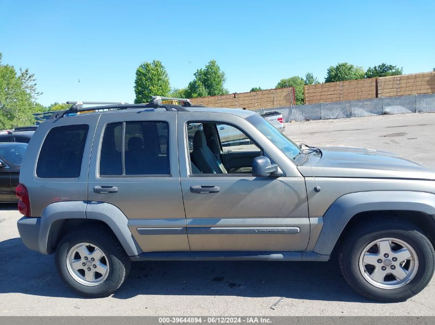 1J4GL48K46W128440 2006 Jeep Liberty Sport