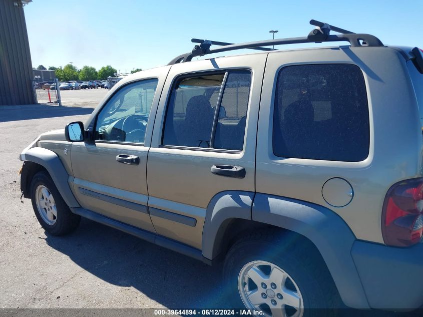 1J4GL48K46W128440 2006 Jeep Liberty Sport