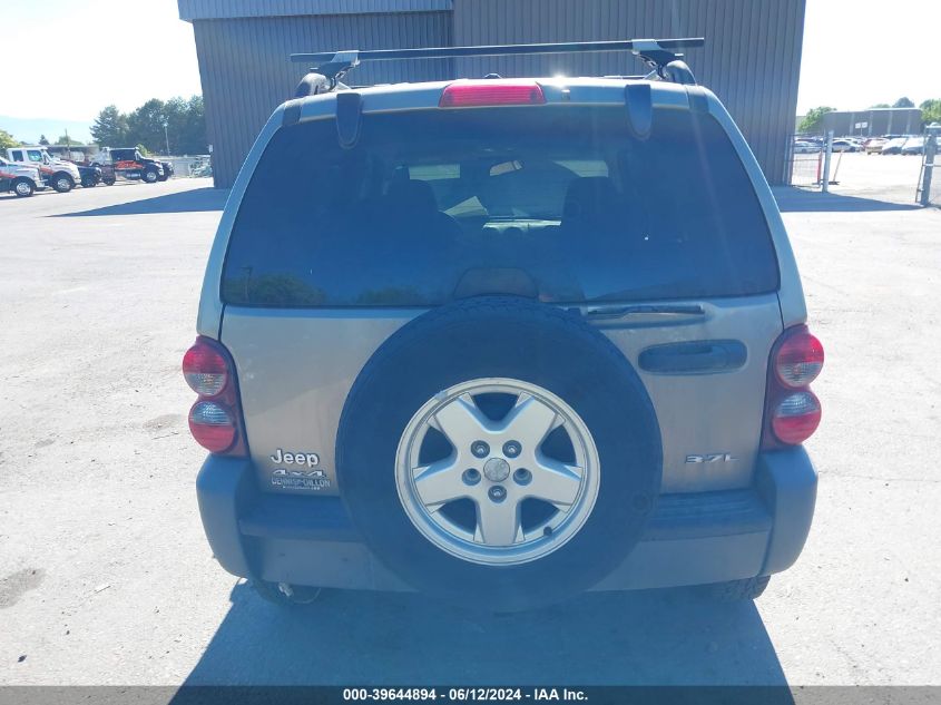 1J4GL48K46W128440 2006 Jeep Liberty Sport