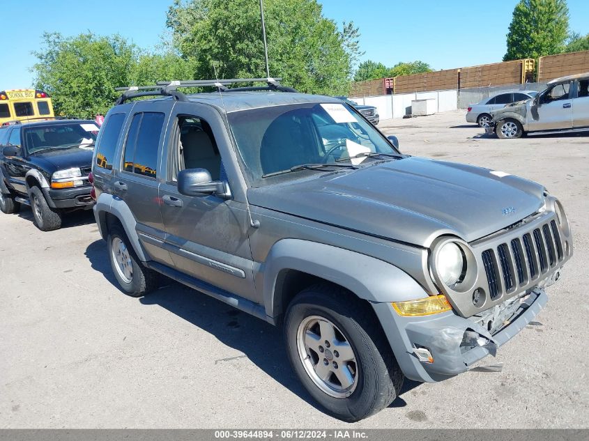 1J4GL48K46W128440 2006 Jeep Liberty Sport