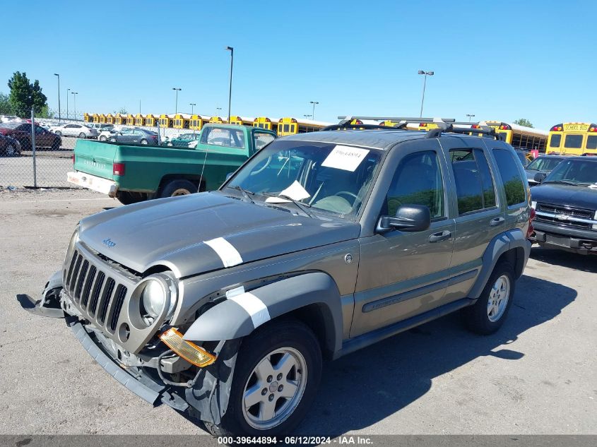 1J4GL48K46W128440 2006 Jeep Liberty Sport