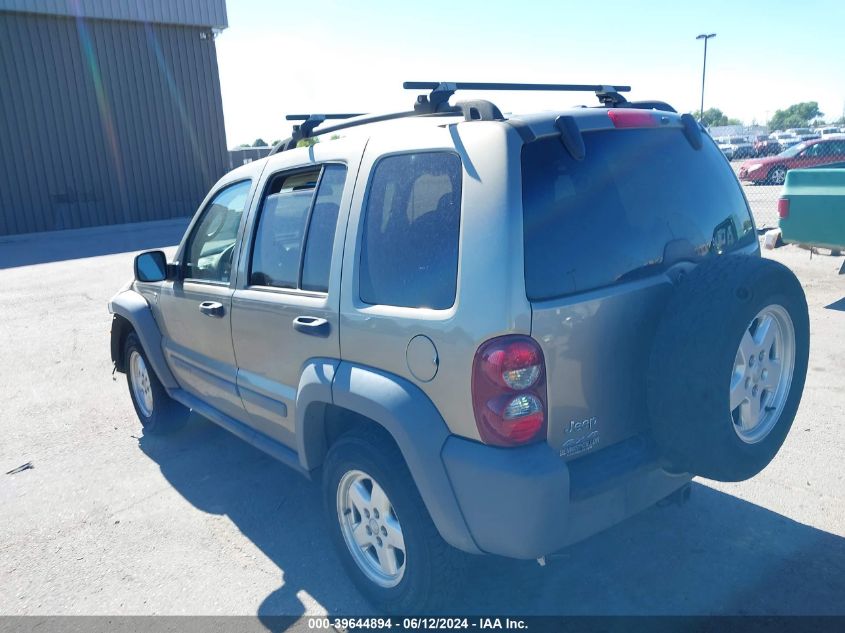 1J4GL48K46W128440 2006 Jeep Liberty Sport