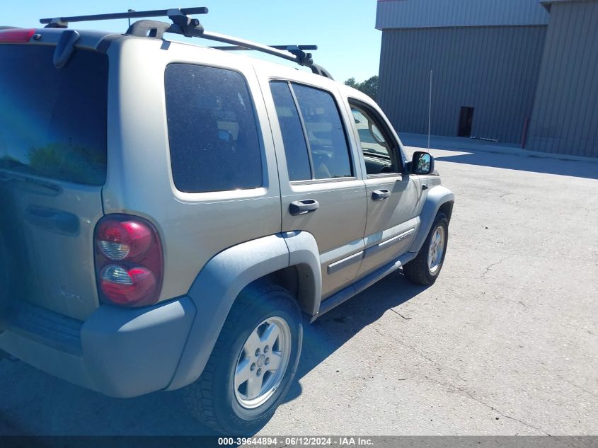 1J4GL48K46W128440 2006 Jeep Liberty Sport