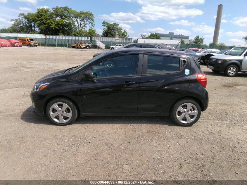 2021 Chevrolet Spark Fwd Ls Automatic VIN: KL8CB6SA2MC711258 Lot: 39644899