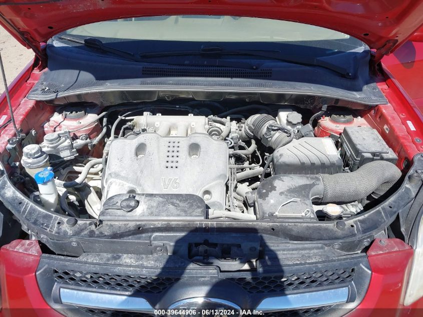 2009 Kia Sportage Ex V6 VIN: KNDJF723797593864 Lot: 39644906