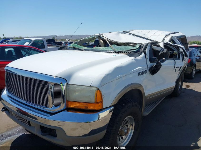 2001 Ford Excursion Limited VIN: 1FMNU43SX1EA08959 Lot: 39644913