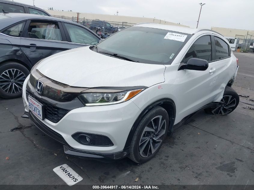 2020 Honda Hr-V Awd Sport VIN: 3CZRU6H18LM731251 Lot: 39644917