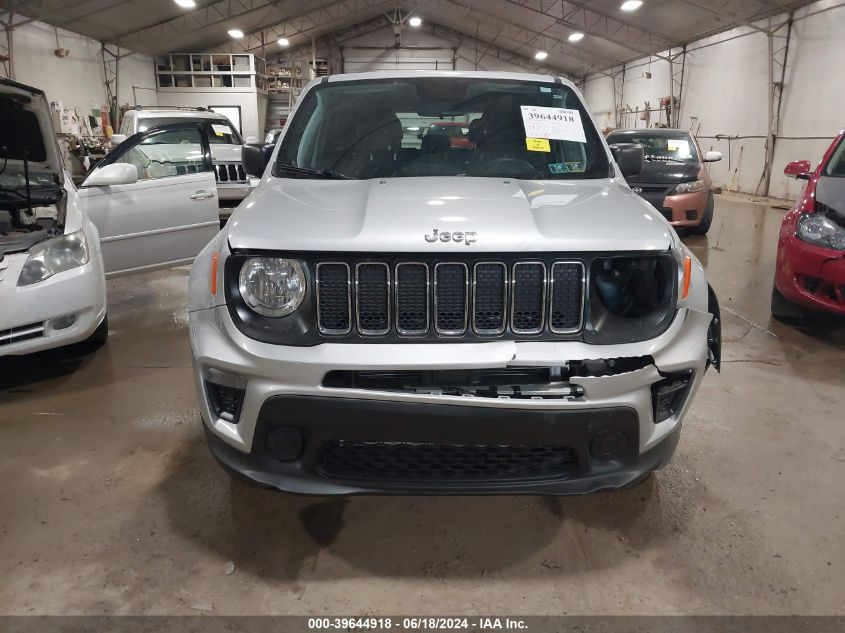 2019 Jeep Renegade Sport 4X4 VIN: ZACNJBAB2KPK56231 Lot: 39644918