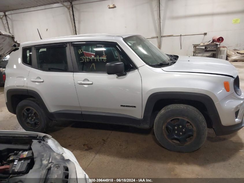 2019 Jeep Renegade Sport 4X4 VIN: ZACNJBAB2KPK56231 Lot: 39644918