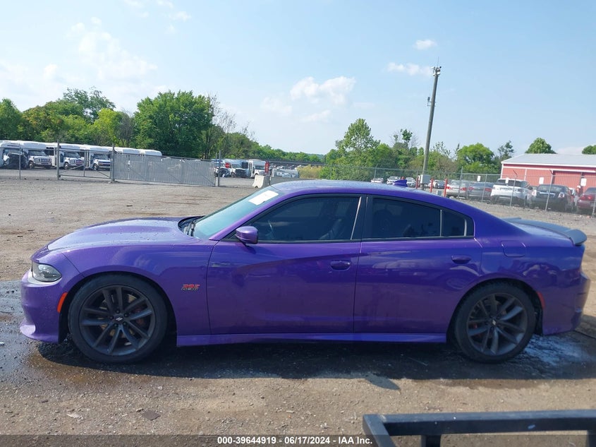 2019 Dodge Charger Scat Pack Rwd VIN: 2C3CDXGJ1KH604622 Lot: 39644919