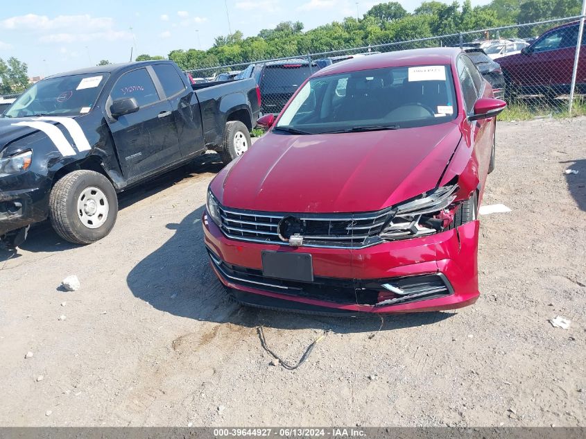 2018 Volkswagen Passat 2.0T R-Line/2.0T S VIN: 1VWAA7A35JC018610 Lot: 39644927