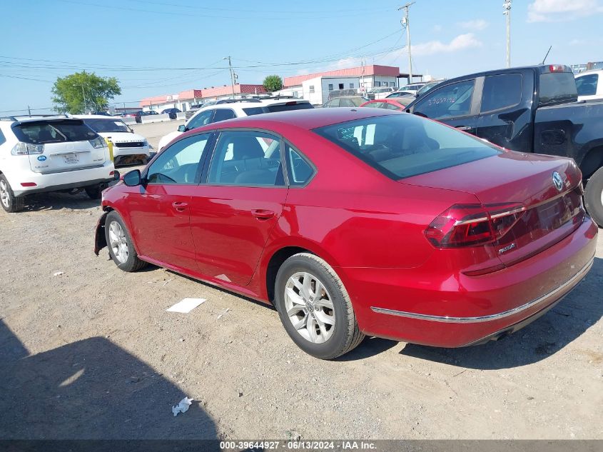 2018 Volkswagen Passat 2.0T R-Line/2.0T S VIN: 1VWAA7A35JC018610 Lot: 39644927