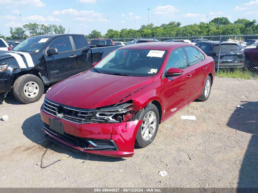 2018 Volkswagen Passat 2.0T R-Line/2.0T S VIN: 1VWAA7A35JC018610 Lot: 39644927