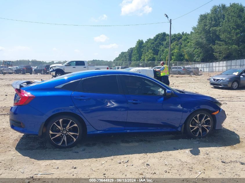 2019 Honda Civic Sport VIN: 2HGFC2F81KH603615 Lot: 39644929