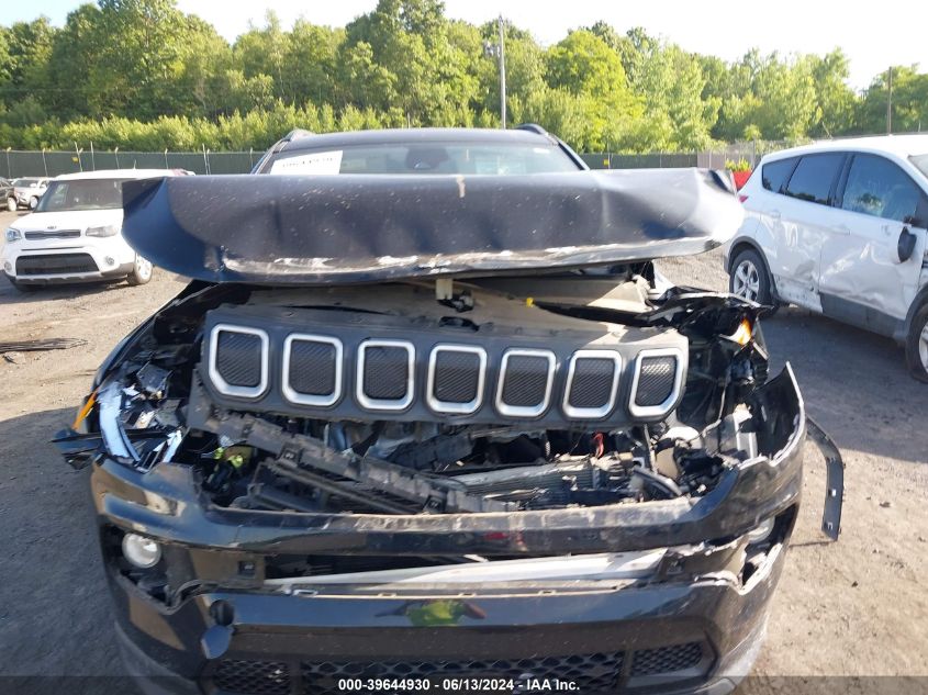 2022 Jeep Compass Latitude Lux 4X4 VIN: 3C4NJDFB6NT125551 Lot: 39644930