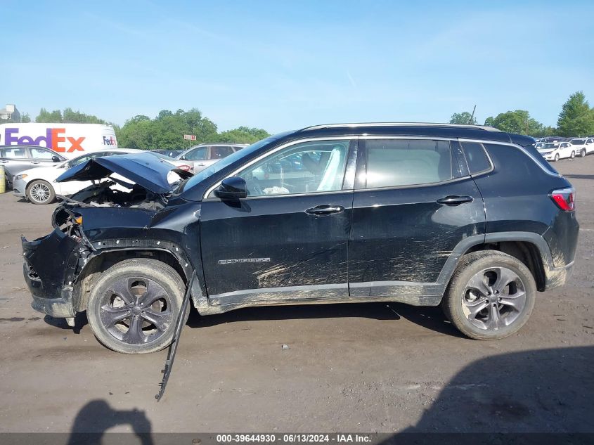 2022 Jeep Compass Latitude Lux 4X4 VIN: 3C4NJDFB6NT125551 Lot: 39644930