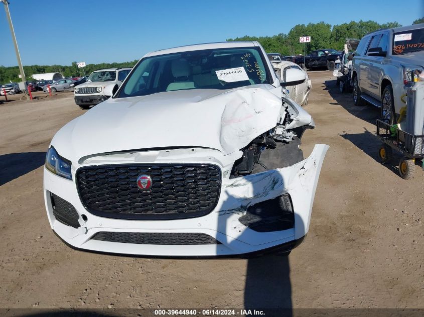 2022 Jaguar F-Pace S P250 Awd Automatic VIN: SADCJ2EX4NA698386 Lot: 39644940