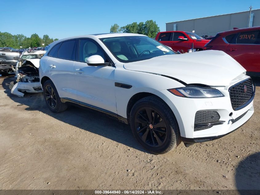 2022 Jaguar F-Pace S P250 Awd Automatic VIN: SADCJ2EX4NA698386 Lot: 39644940