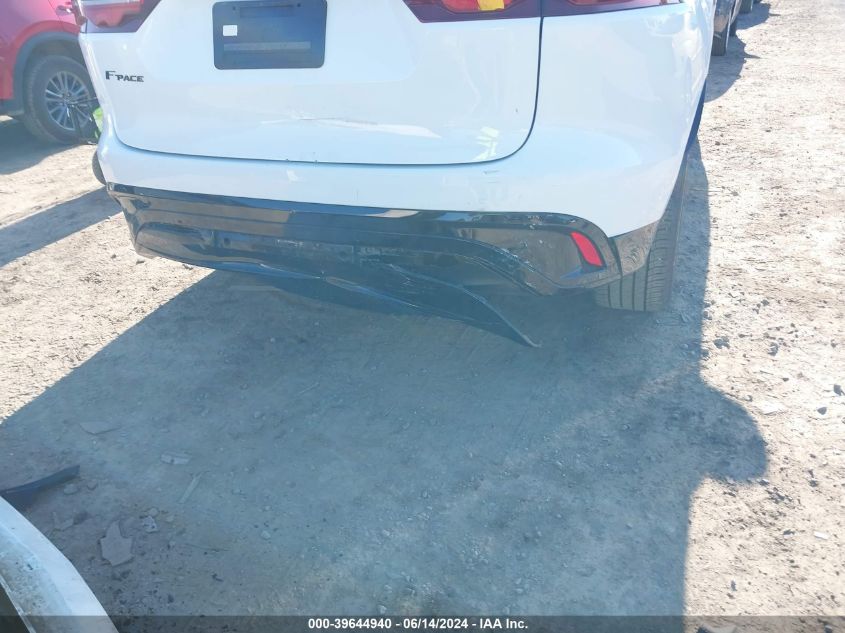 2022 Jaguar F-Pace S P250 Awd Automatic VIN: SADCJ2EX4NA698386 Lot: 39644940