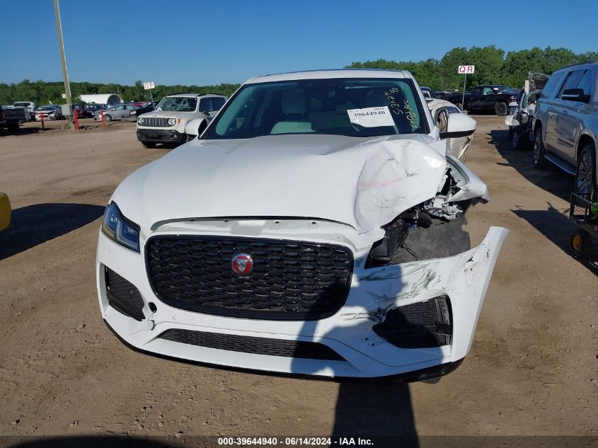 2022 Jaguar F-Pace S P250 Awd Automatic VIN: SADCJ2EX4NA698386 Lot: 39644940
