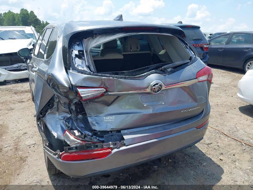 2019 Buick Envision Fwd Preferred VIN: LRBFXBSA1KD023918 Lot: 39644979