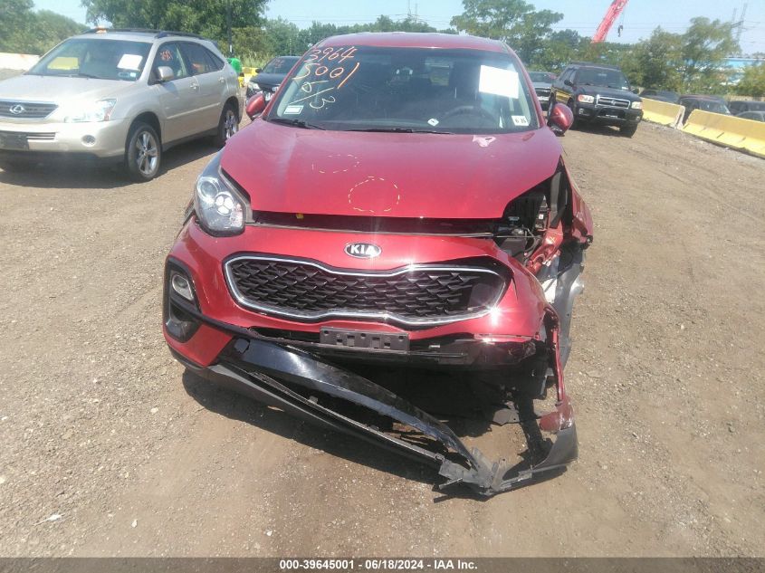 2020 Kia Sportage Lx VIN: KNDPMCAC1L7795987 Lot: 39645001