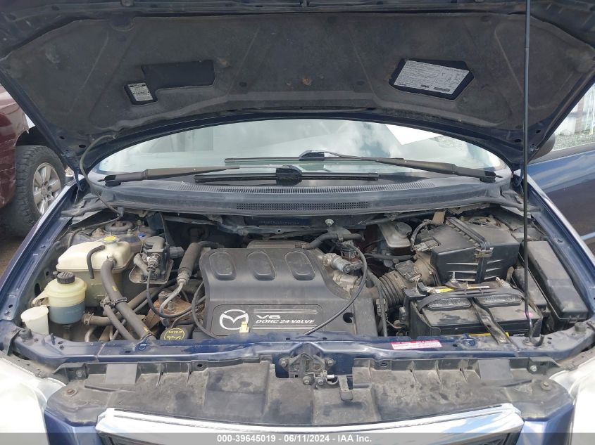 2003 Mazda Mpv Es/Lx/Lx-Sv VIN: JM3LW28JX30346718 Lot: 39645019