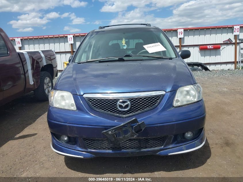 2003 Mazda Mpv Es/Lx/Lx-Sv VIN: JM3LW28JX30346718 Lot: 39645019