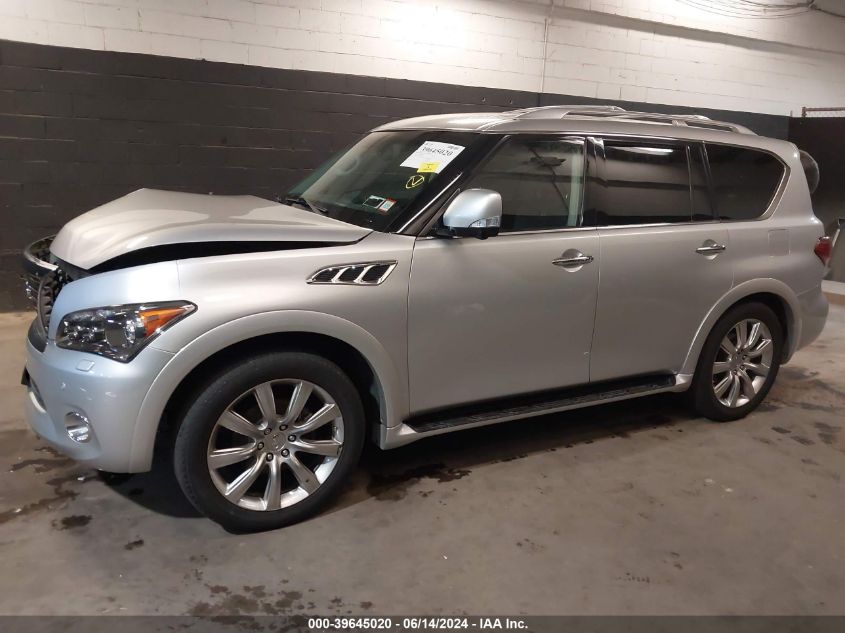 2013 Infiniti Qx56 VIN: JN8AZ2NE7D9060048 Lot: 39645020