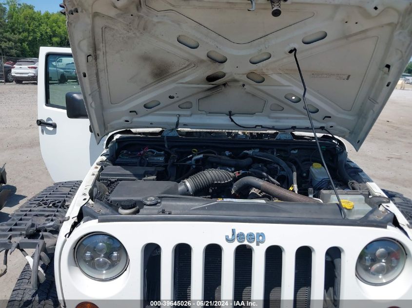 2010 Jeep Wrangler Sport VIN: 1J4AA2D11AL203988 Lot: 39645026