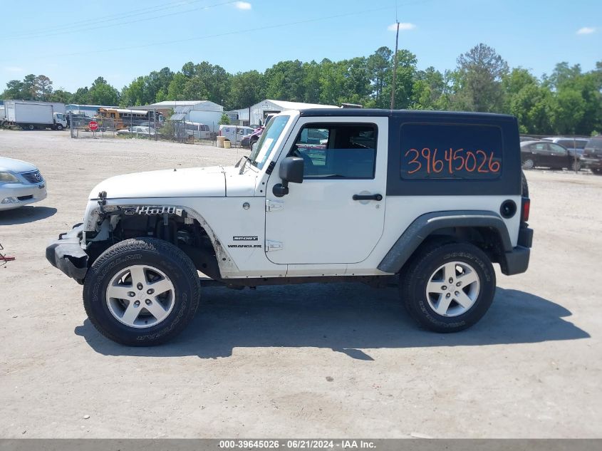 2010 Jeep Wrangler Sport VIN: 1J4AA2D11AL203988 Lot: 39645026