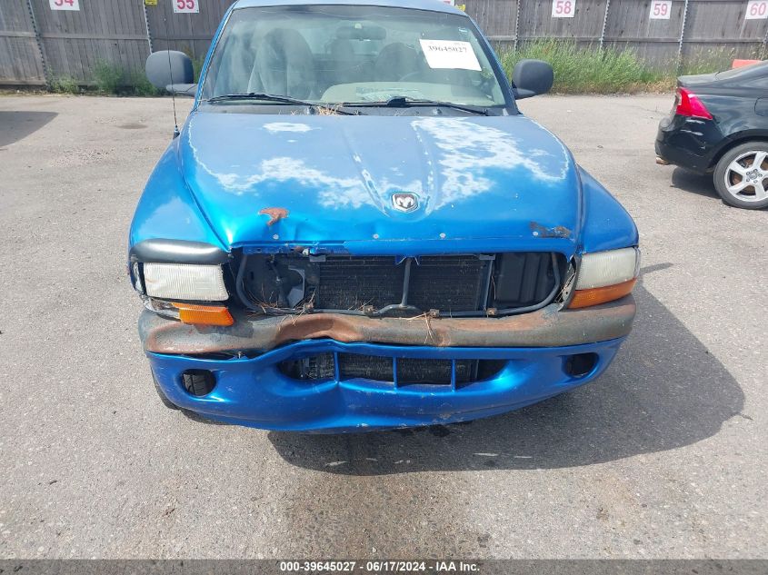 1999 Dodge Dakota Slt/Sport VIN: 1B7GG22Y7XS289272 Lot: 39645027