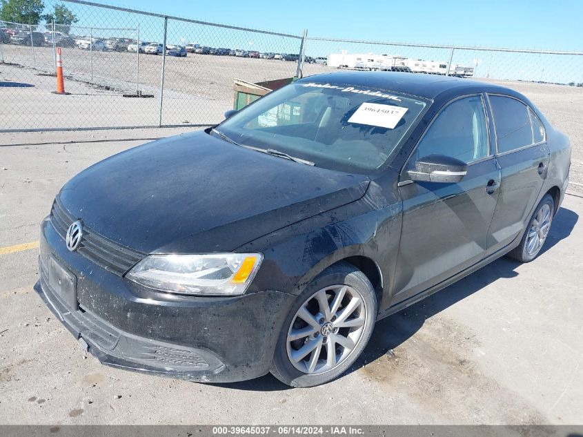 2012 Volkswagen Jetta 2.5L Se VIN: 3VWDX7AJ6CM361082 Lot: 39645037