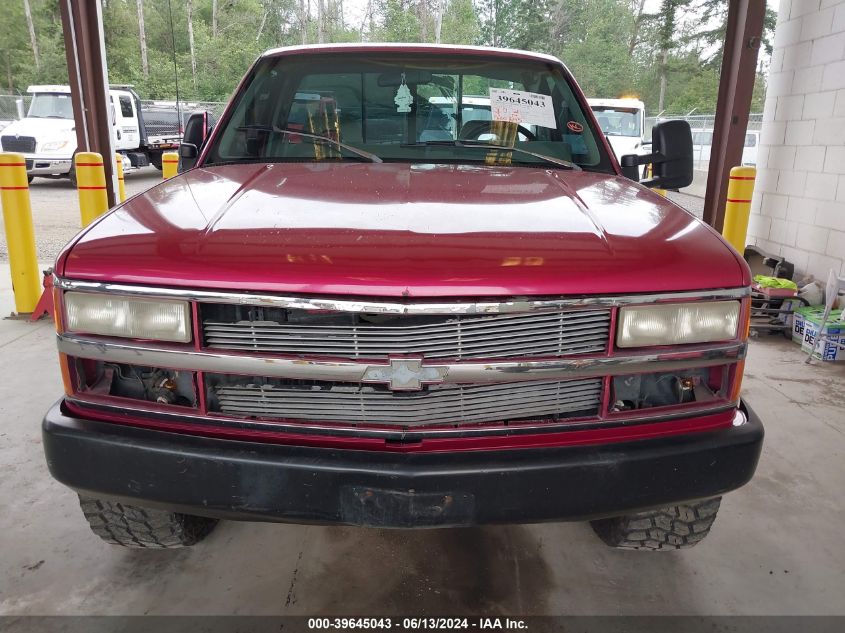 1993 Chevrolet Gmt-400 K1500 VIN: 1GCEK14K9PZ194373 Lot: 39645043