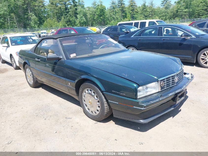 1993 Cadillac Allante VIN: 1G6VS3391PU128992 Lot: 39645051