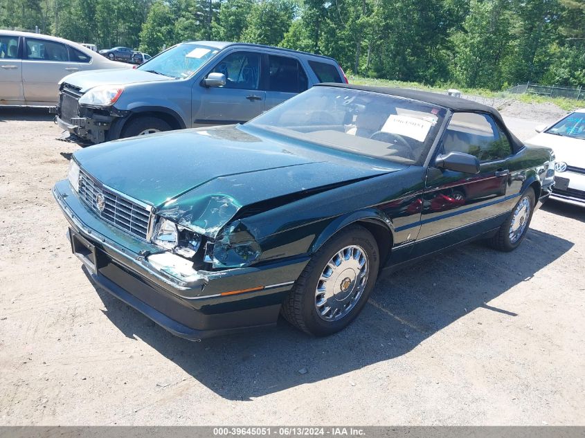 1993 Cadillac Allante VIN: 1G6VS3391PU128992 Lot: 39645051