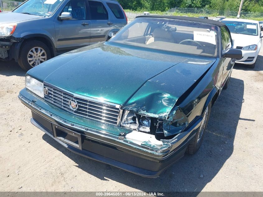 1993 Cadillac Allante VIN: 1G6VS3391PU128992 Lot: 39645051