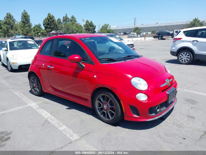 2015 Fiat 500 Abarth VIN: 3C3CFFFH9FT598570 Lot: 39645053