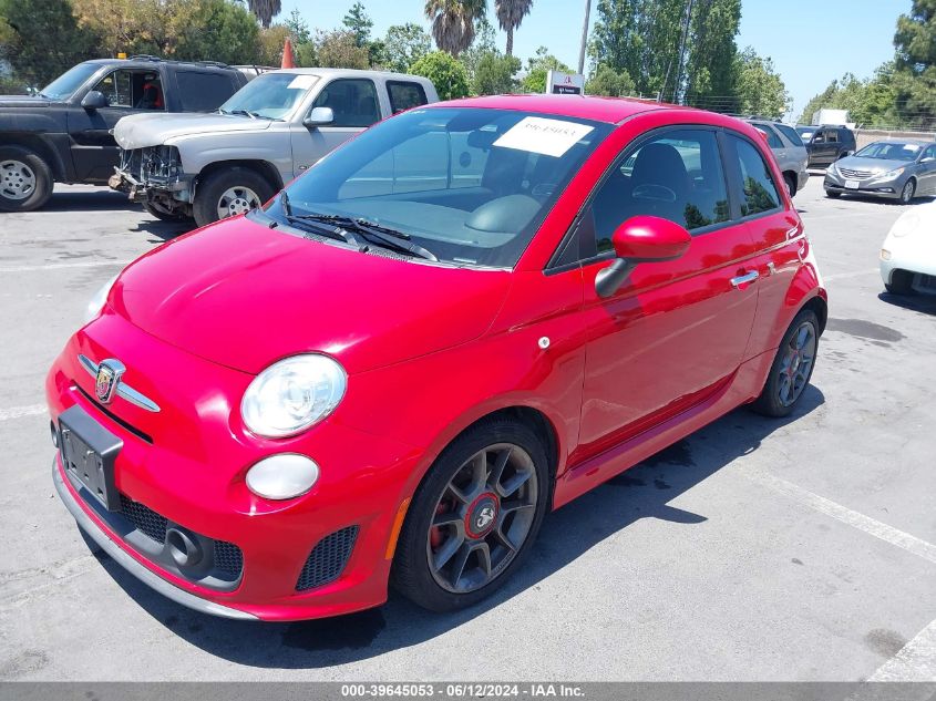 2015 Fiat 500 Abarth VIN: 3C3CFFFH9FT598570 Lot: 39645053