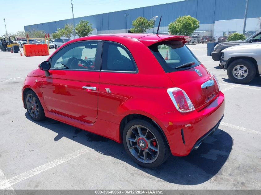 2015 Fiat 500 Abarth VIN: 3C3CFFFH9FT598570 Lot: 39645053