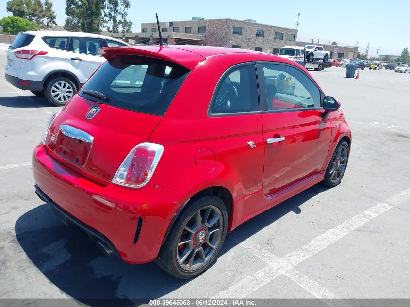 2015 Fiat 500 Abarth VIN: 3C3CFFFH9FT598570 Lot: 39645053